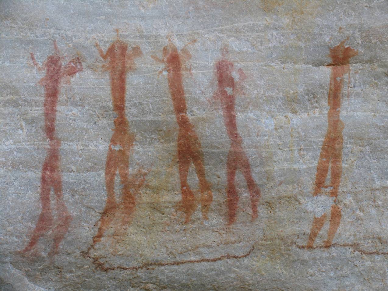 ancient painting on cave